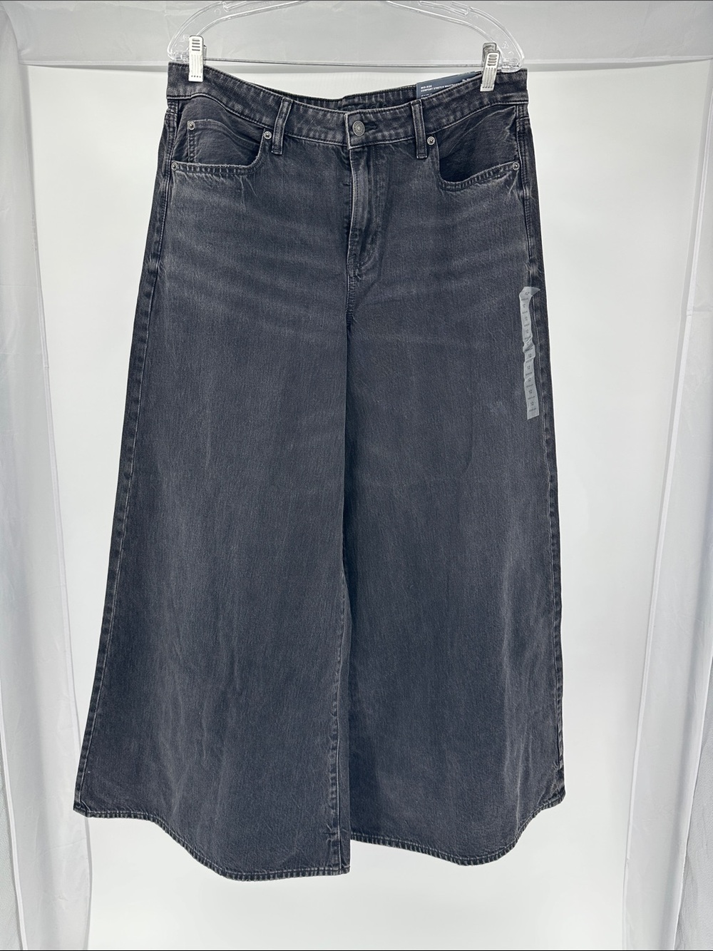 American Eagle Outfitters Black Wide Leg Flare Jeans